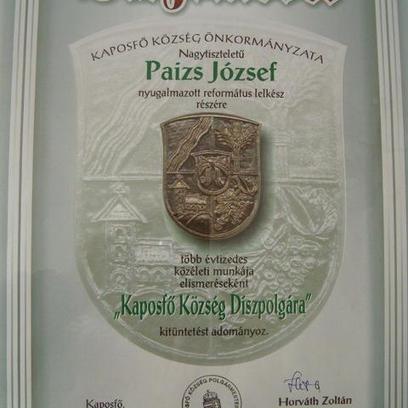 Paizs József